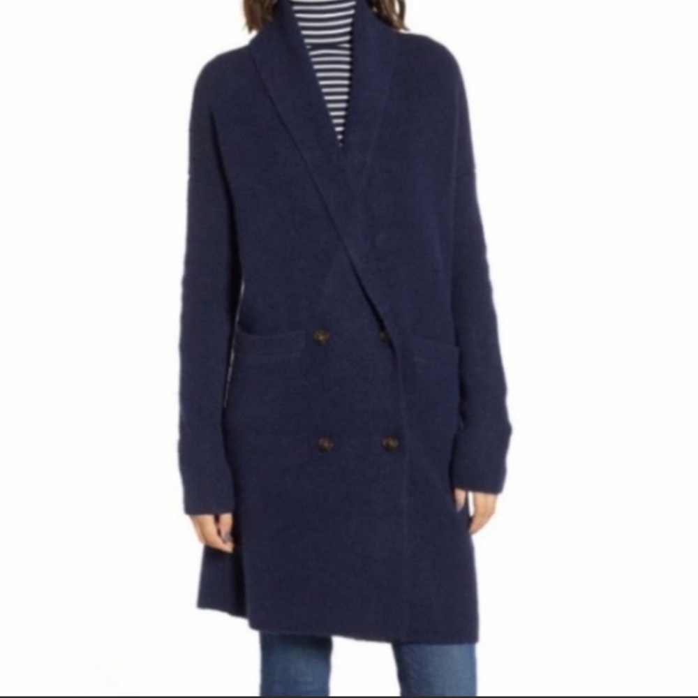 J. Crew Double Breasted Cardigan Jacket Medium